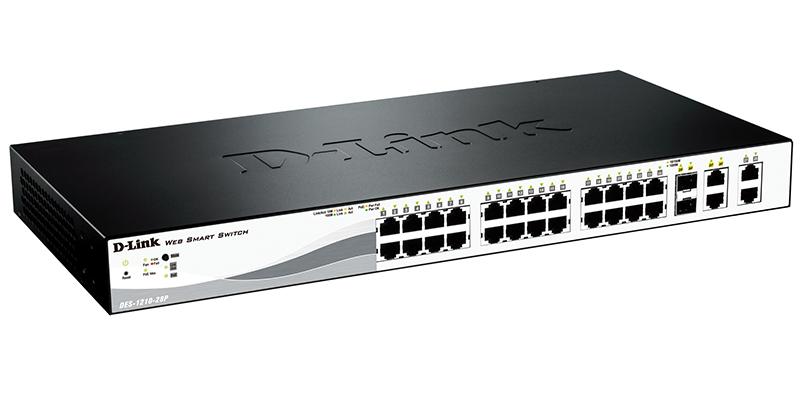 ᐉ Коммутатор D-Link DES-1210-28P/C2A купить в Минске - Server-x.by