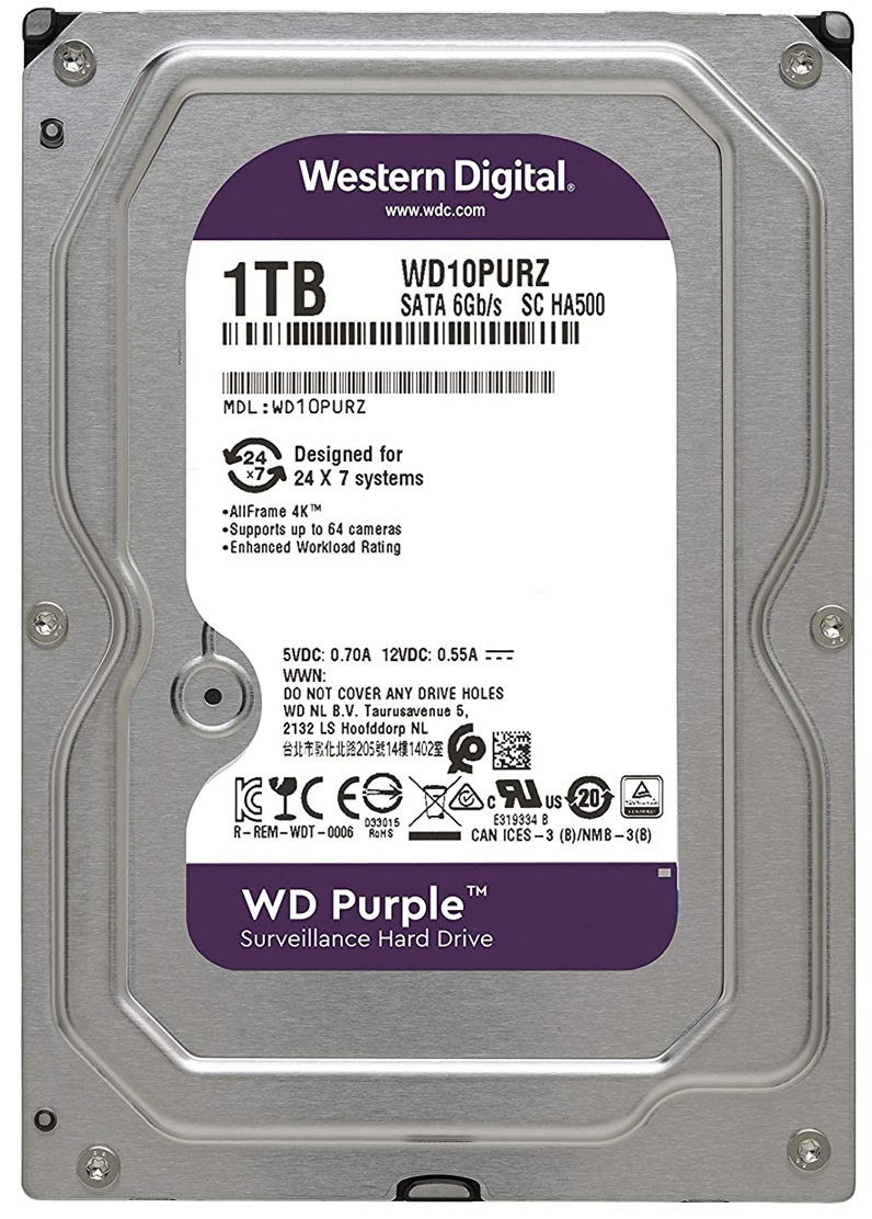 Купить Жесткий Диск Wd Purple Wd40purz