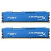 Комплект памяти Kingston HyperX FURY Blue 16GB DIMM DDR3 1600MHz (2х8GB), HX316C10FK2/16, фото 