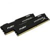 Комплект памяти Kingston HyperX FURY Black 8GB DIMM DDR4 2666MHz (2х4GB), HX426C15FBK2/8, фото 