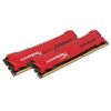 Комплект памяти Kingston HyperX Savage Red 16GB DIMM DDR3 1866MHz (2х8GB), HX318C9SRK2/16, фото 