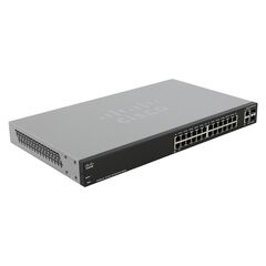 Коммутатор Cisco SF200-24 Smart 26-ports, SLM224GT-EU, фото 