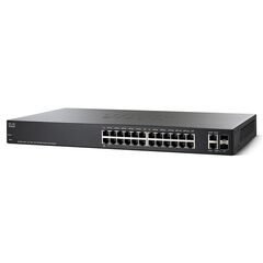Коммутатор Cisco SF220-24P 24-PoE Smart 26-ports, SF220-24P-K9-EU, фото 