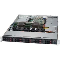 Корпус Supermicro SuperChassis 116AC2-R706WB Rack 750Вт Чёрный 1U, CSE-116AC2-R706WB, фото 
