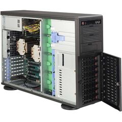Корпус Supermicro SuperChassis 745BAC-R1K28B2 Tower 1280Вт Чёрный 4U, CSE-745BAC-R1K28B2, фото 