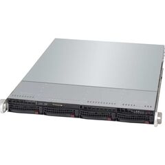 Корпус Supermicro SuperChassis 815TQC-605CB Rack 600Вт Чёрный 1U, CSE-815TQC-605CB, фото 