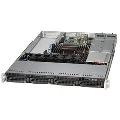 Серверная платформа Supermicro SuperServer 5018R-WR 4x3.5" 1U, SYS-5018R-WR, фото 