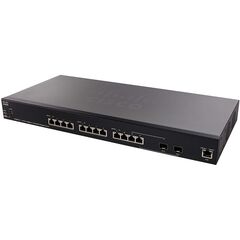 Коммутатор Cisco SX350X-12 Управляемый 12-ports, SX350X-12-K9-EU, фото 