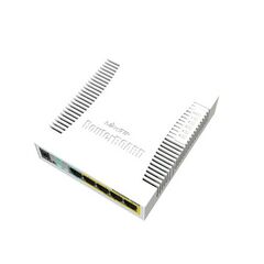 Коммутатор Mikrotik RouterBOARD 260GSP 4-PoE Web 6-ports, CSS106-1G-4P-1S, фото 