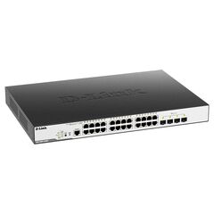 Коммутатор D-Link DGS-3000-28XMP 24-PoE, фото 