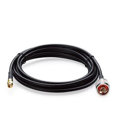 Антенный кабель TP-Link Pigtail Cable Type N (M) -> RP-SMA (M) 3.00м, TL-ANT24PT3, фото 