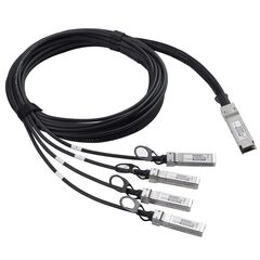 Разветвляющий кабель Cisco QSFP-4SFP10G QSFP -> 4 x SFP+ 1.00м, QSFP-4SFP10G-CU1M=, фото 