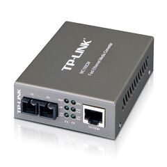 Медиаконвертер TP-Link 100Base-TX-100Base-FX RJ-45-SC, MC100CM, фото 