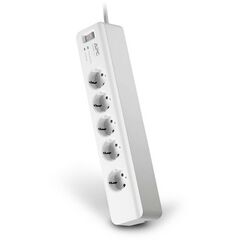 Сетевой фильтр APC by Schneider Electric Essential SurgeArrest 1.8 м Белый, PM5-RS, фото 
