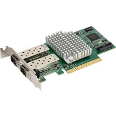 Сетевая карта Supermicro X710 10 Гб/с SFP+ 2-port, AOC-STGF-I2S, фото 