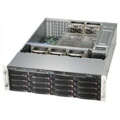 Корпус Supermicro SuperChassis 836BE16-R1K28B Rack 1280Вт Чёрный 3U, CSE-836BE16-R1K28B, фото 