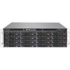 Корпус Supermicro SuperChassis 836BHE26-R1K28B Rack 1280Вт Чёрный 3U, CSE-836BE26-R1K28B, фото 