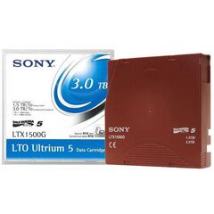 Лента Sony LTO-5 1500/3000ГБ 1-pack, LTX1500GN, фото 