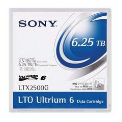 Лента Sony LTO-6 2500/6250ГБ labeled 1-pack, LTX2500GN-LABEL, фото 