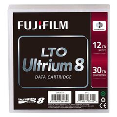 Лента Fujifilm LTO-8 12000/30000ГБ labeled 1-pack, 18585, фото 