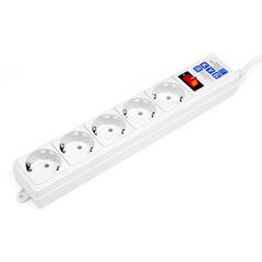 Сетевой фильтр Power Cube SPG-B 5 м Белый, SPG-B-15-WHITE, фото 