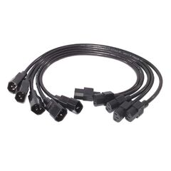 Кабель питания APC Power Cord IEC-320 C14 -> IEC 320 C13 10A 0.60м (5 шт.), AP9890, фото 