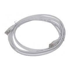 Патч-корд LANMASTER UTP кат. 6 Серый 0,5 м, с заливными колпачками, TWT-45-45-0.5/6-GY, фото 