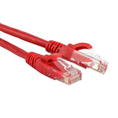 Патч-корд ITK UTP кат. 5e Красный 1 м, PC04-C5EU-1M, фото 