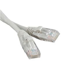 Патч-корд ITK UTP кат. 5e Серый 1 м, PC01-C5EUL-1M, фото 