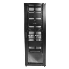 Напольный шкаф ЦМО ШТК-С Проф 48U В2215xШ600xГ1130мм Чёрный, ШТК-СП-48.6.12-44АА-9005, фото 