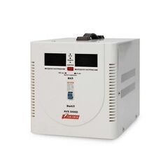 Стабилизатор Powerman AVS-D 3000ВА in140-260В out220V, POWERMAN AVS 3000D, фото 