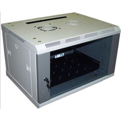 Настенный шкаф LANMASTER PRO 9U Ш600xГ450мм Серый, TWT-CBWPG-9U-6X4-GY, фото 