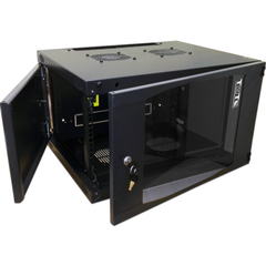 Настенный шкаф LANMASTER TWT-CBWNG-12U-6X6-BK, фото 