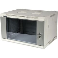 Настенный шкаф LANMASTER PRO 9U Ш600xГ600мм Серый, TWT-CBWPG-9U-6X6-GY, фото 