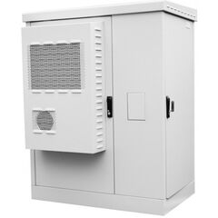 Напольный шкаф комплектный всепогодный ЦМО ШТВ-2 24U В1310xШ1045xГ630мм Серый, ШТВ-2-24.10.6-К3А3-ТК, фото 