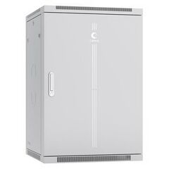 Cabeus SH-05F-18U60/45m Шкаф телекоммуникационный настенный 19" 18U 600x450x901mm (ШхГхВ) дверь металл, фото 