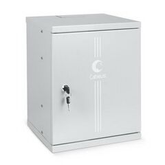 Cabeus WSC-8Um Шкаф телекоммуникационный настенный 10" 8U 326x300x405mm (ШхГхВ) дверь металл, фото 