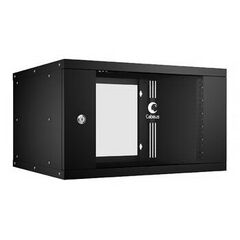Cabeus WSC-05D-6U55/45-BK Шкаф телекоммуникационный настенный 19" 6U, фото 