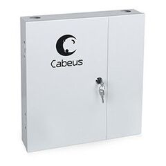 Cabeus FO-WL-16SC-K Бокс оптический настенный на 16 SC (LC duplex) со сплайс-кассетой, фото 