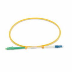 Cabeus FOP(s)-9-LC/APC-LC/UPC-5m Шнур оптический simplex LC/APC-LC/UPC 9/125 sm 5м LSZH, фото 