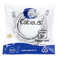 Cabeus PC-FTP-RJ45-Cat.5e-10m Патч-корд F/UTP, фото 