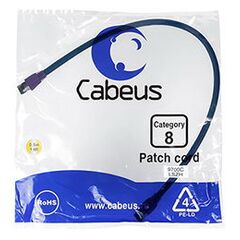 Cabeus PC-SSTP-RJ45-Cat.8-0.5m-LSZH Патч-корд S/FTP, фото 
