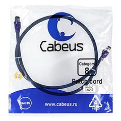 Cabeus PC-SSTP-RJ45-Cat.8-1m-LSZH Патч-корд S/FTP, фото 