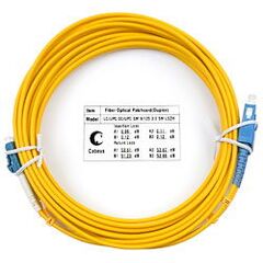 Cabeus FOP(d)-9-LC-SC-5m Шнур оптический duplex LC-SC 9/125 sm 5м LSZH, фото 