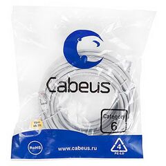 Cabeus PC-FTP-RJ45-Cat.6-15m-LSZH Патч-корд F/UTP, фото 