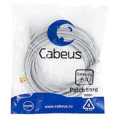 Cabeus PC-UTP-RJ45-Cat.6a-10m-LSZH Патч-корд U/UTP, фото 