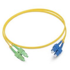 Cabeus FOP(d)-9-SC/APC-SC/UPC-20m Шнур оптический duplex SC/APC-SC/UPC 9/125 sm 20м LSZH, фото 