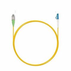 Cabeus FOP(s)-9-FC/APC-LC/UPC-2m Шнур оптический simplex FC/APC-LC/UPC 9/125 sm 2м LSZH, фото 
