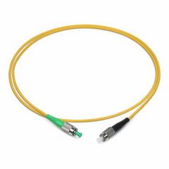 Cabeus FOP(s)-9-FC/APC-FC/UPC-1,5m Шнур оптический simplex FC/APC-FC/UPC 9/125 sm 1,5м LSZH, фото 