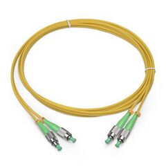 Cabeus FOP(d)-9-FC/APC-FC/APC-1,5m Шнур оптический duplex FC/APC-FC/APC 9/125 sm 1,5м LSZH, фото 